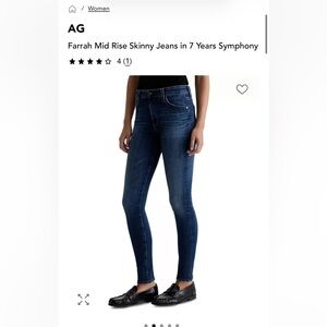 AG Adriano Goldschmied Farrah Skinny Jeans
